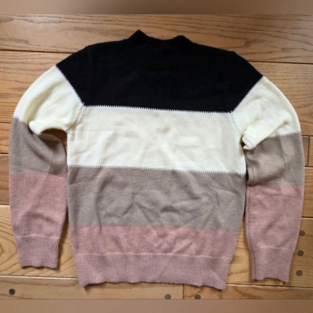 Crewneck Colorblock Sweater